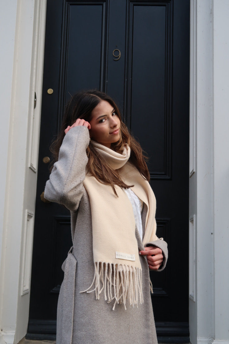 The Ivory Delphi Scarf