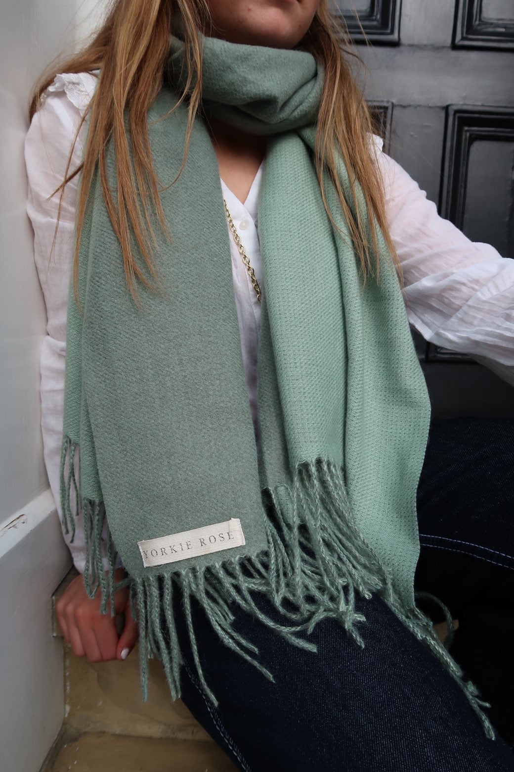 The Sage Delphi Scarf