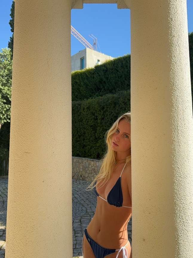 Livvi Bikini - Blue/White Pinstripe