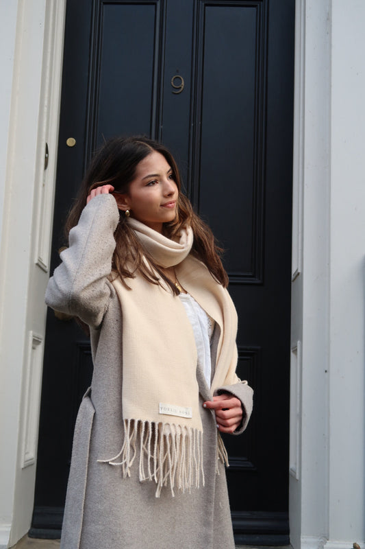 The Ivory Delphi Scarf